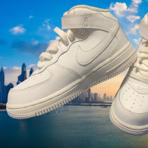 Nike Air Force 1 Mid LE preowned size 9C - Picture 8 of 8